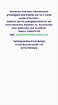 Mobile Screenshot of dertierheilpraktiker.com